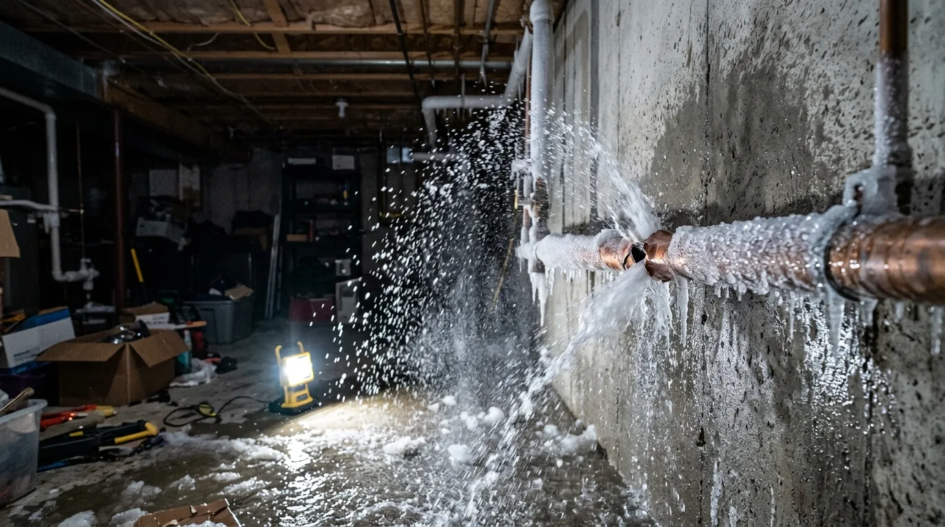 Why Burst Pipes Are Common in Lakewood Winters (And What to Do)