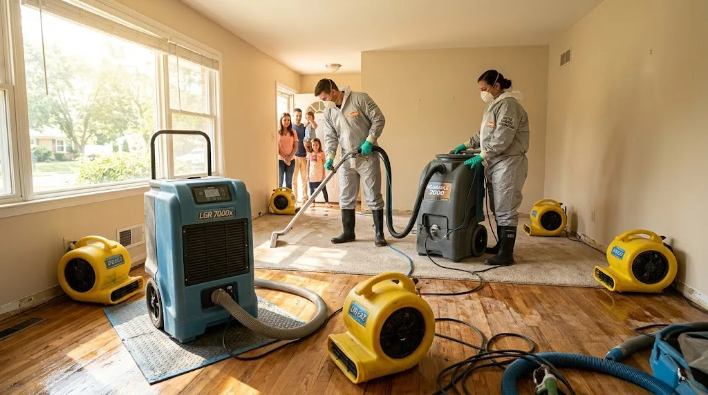 Professional water damage restoration in Lakewood, Colorado